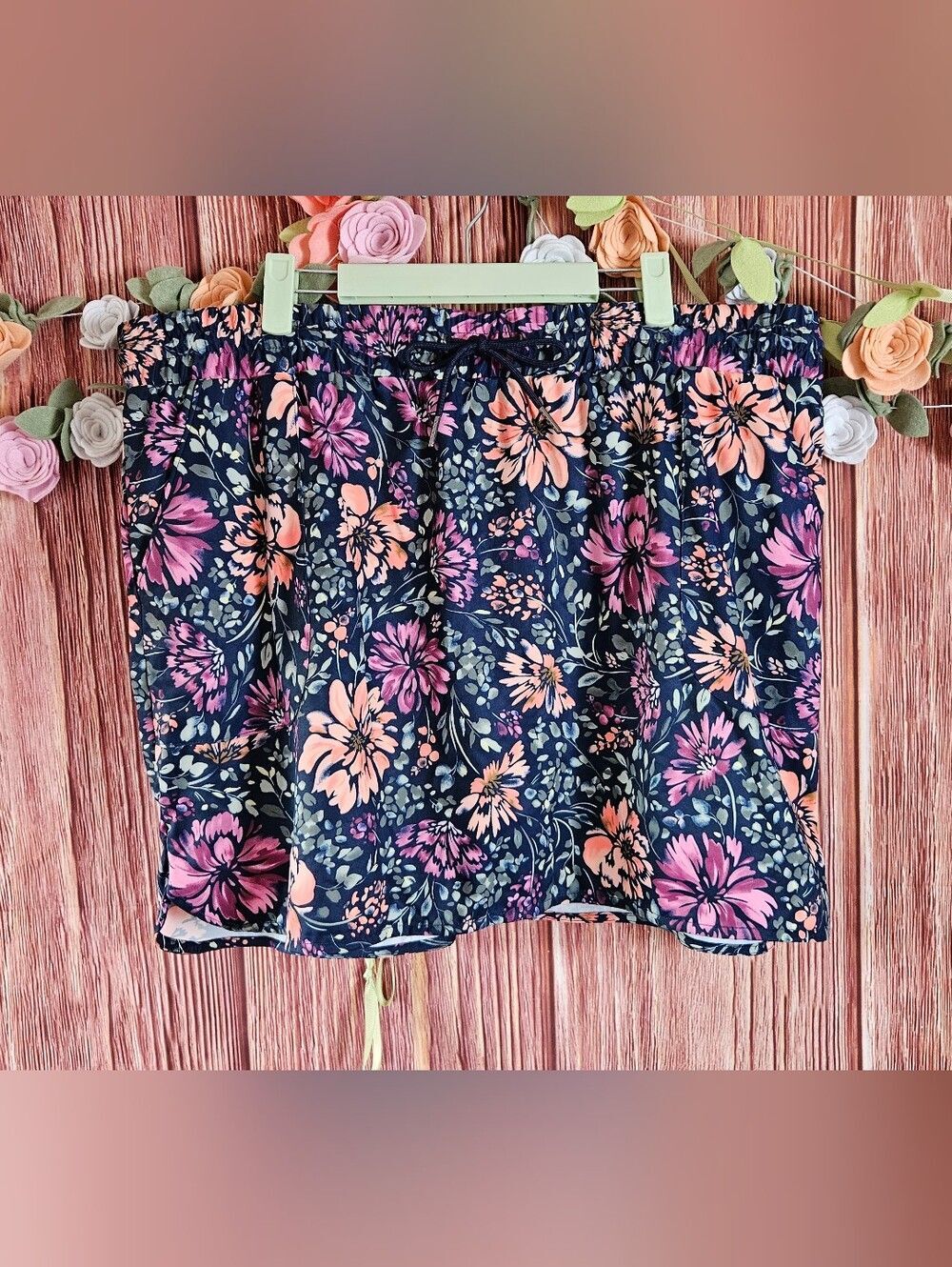 NWT St. John's Bay Floral Skort Size XXL